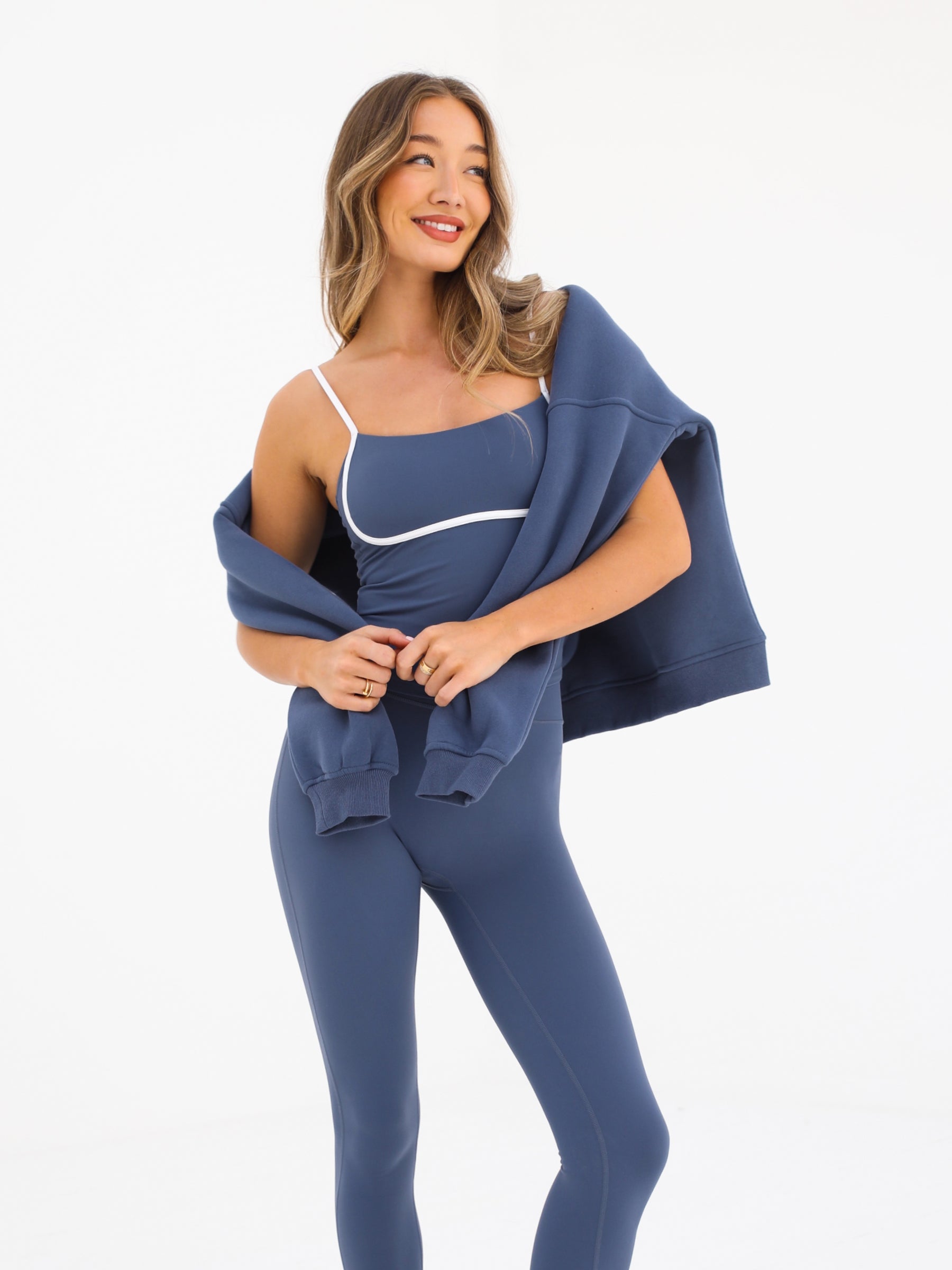 Ultimate Active Leggings - Steel Blue