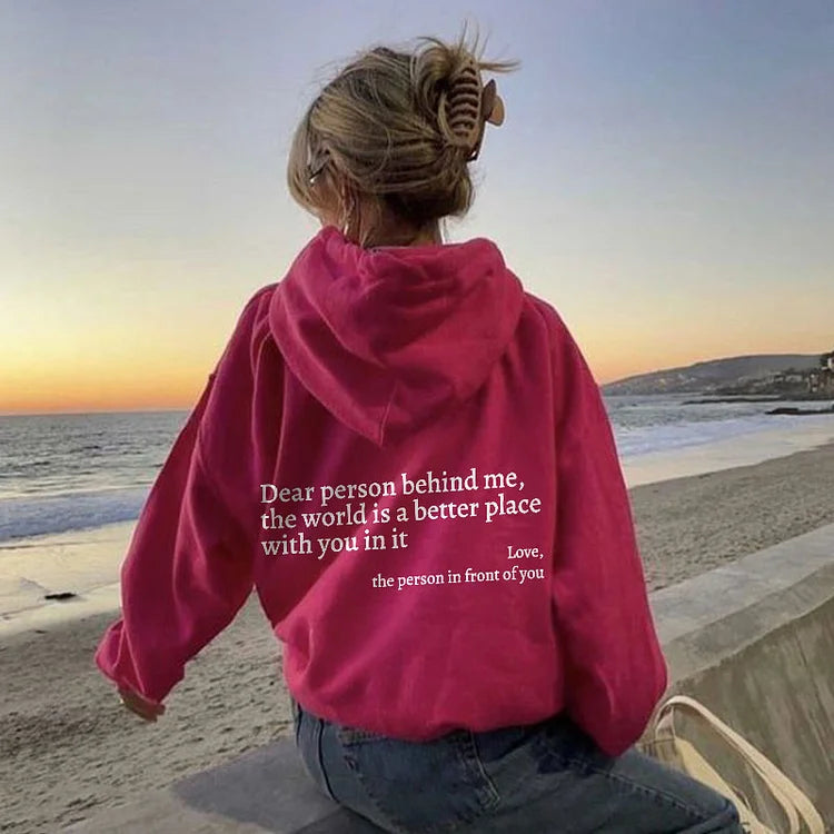 MODYZA | DEAR PERSON BEHIND ME SWEATSHIRT