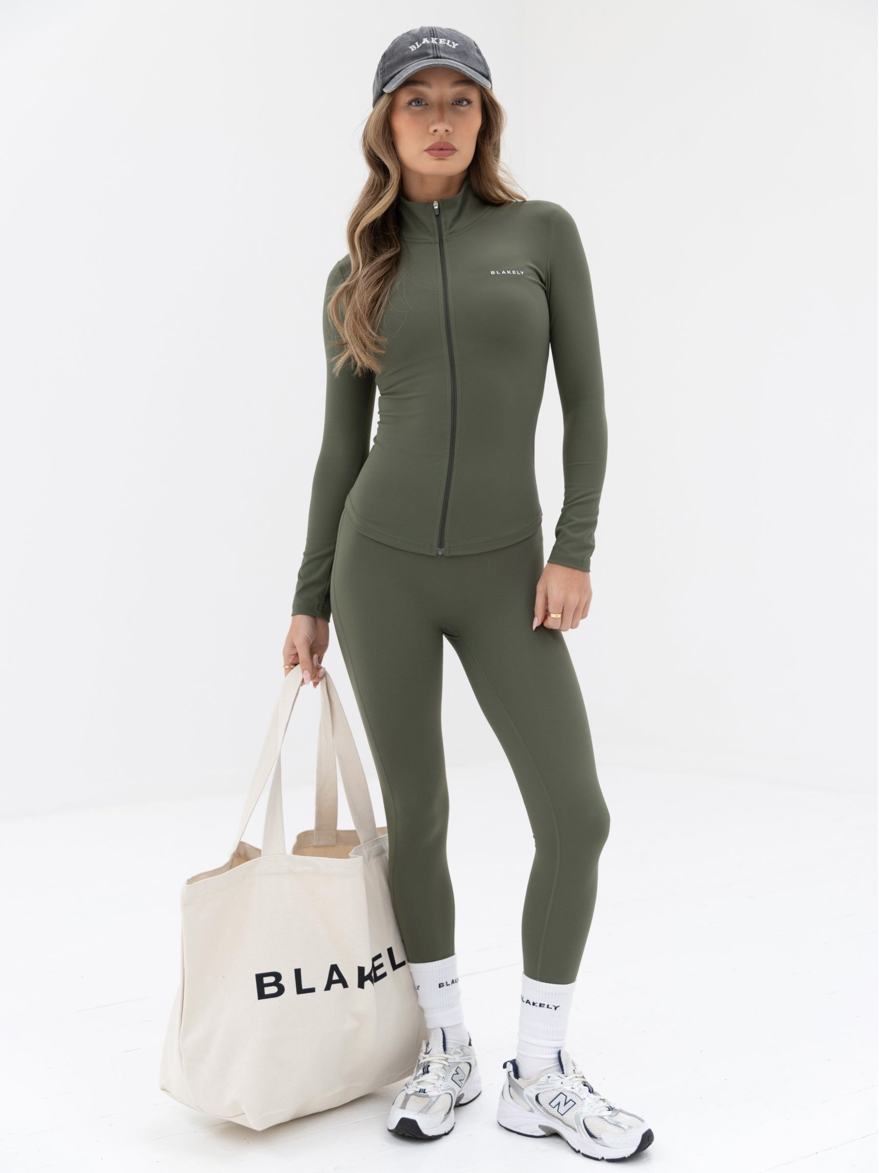 Ultimate Full Zip Jacket - Khaki Green