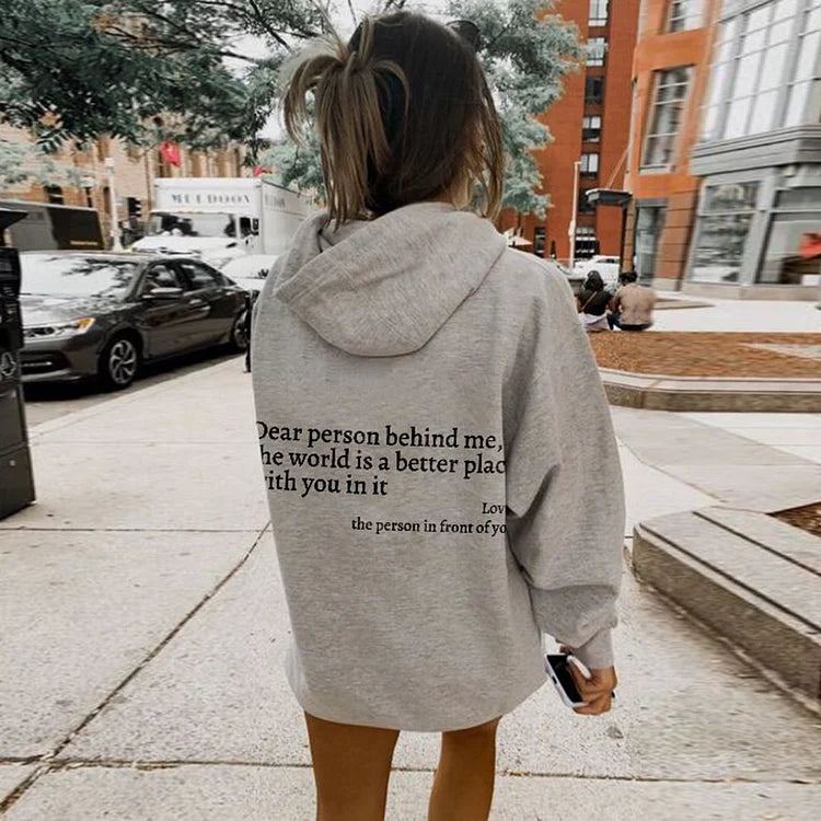 MODYZA | DEAR PERSON BEHIND ME SWEATSHIRT