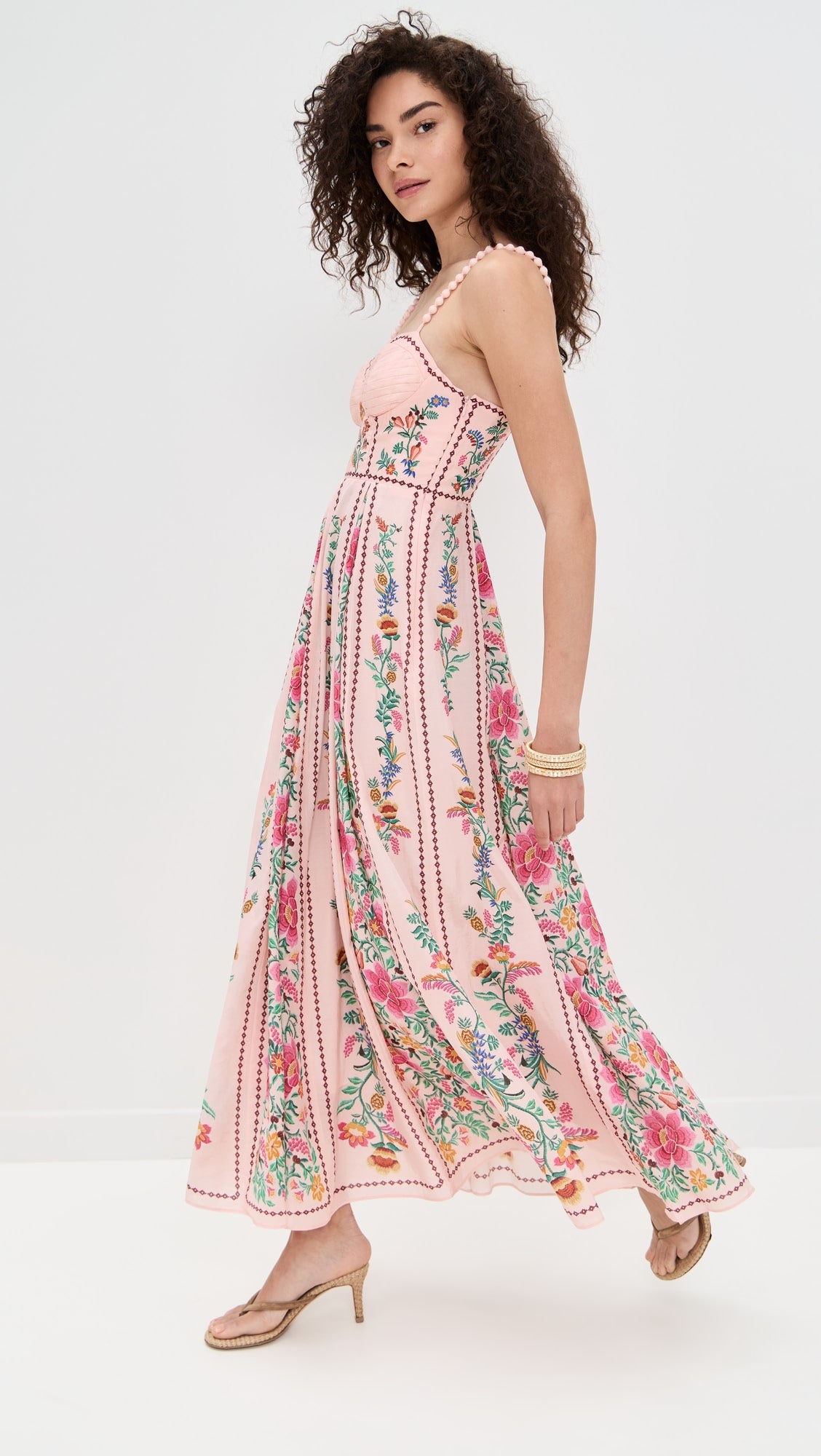 Modyza | Romantic Floral Maxi Dress