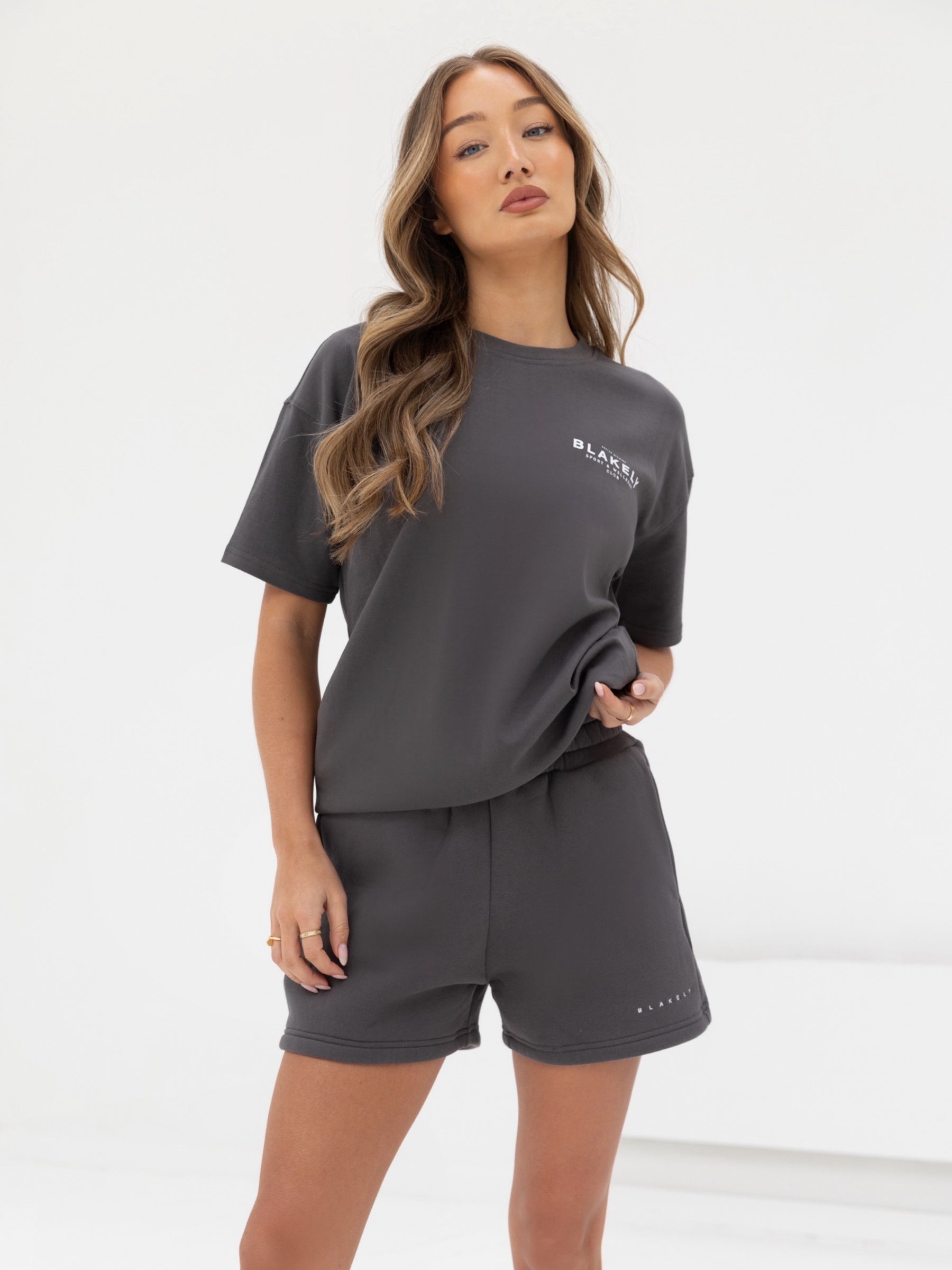 Active Studios Oversized T-Shirt - Charcoal