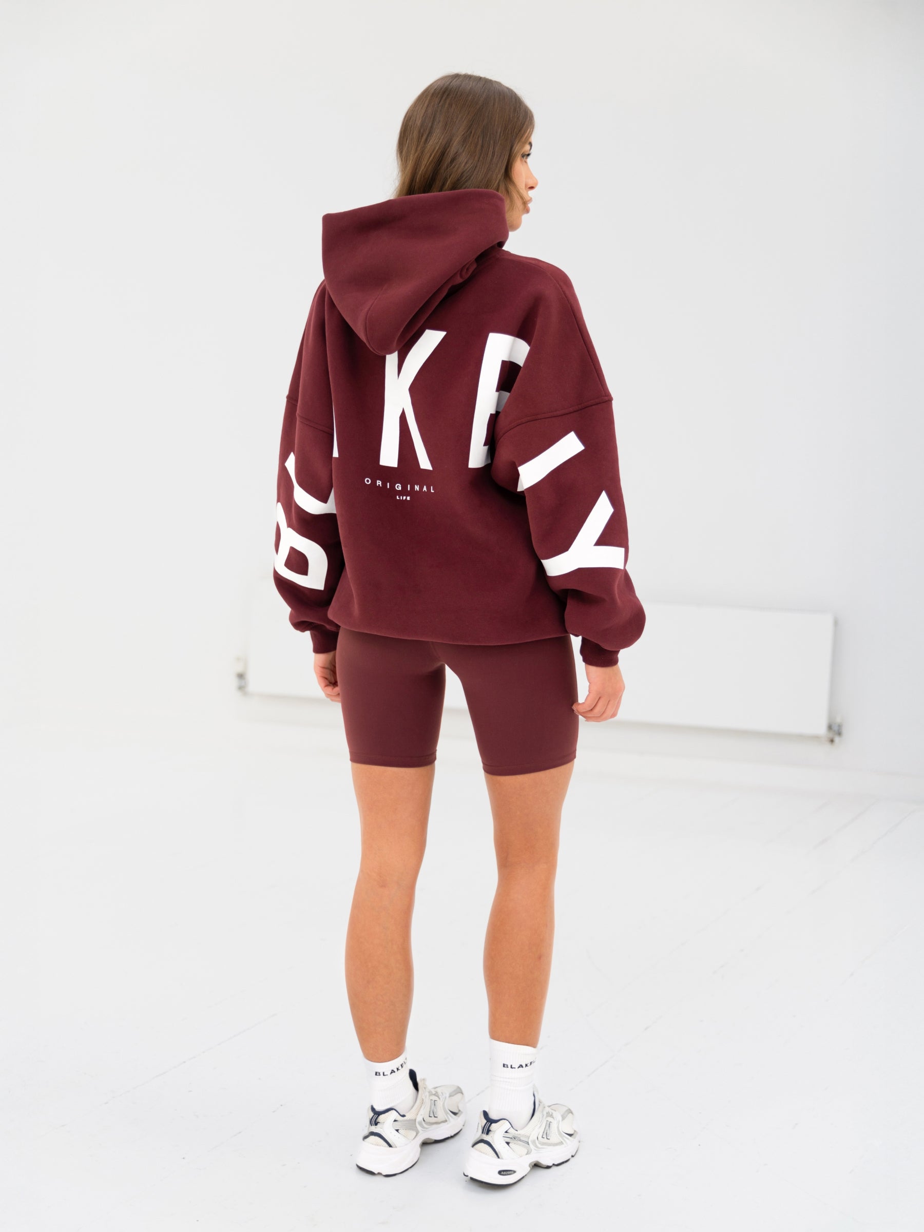 Isabel Oversized Hoodie - Classic Burgundy