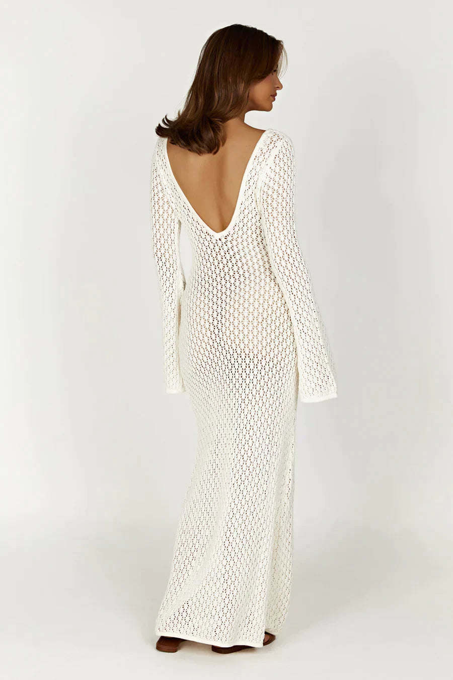 MODYZA | RIVIERA CROCHETED MAXI DRESS