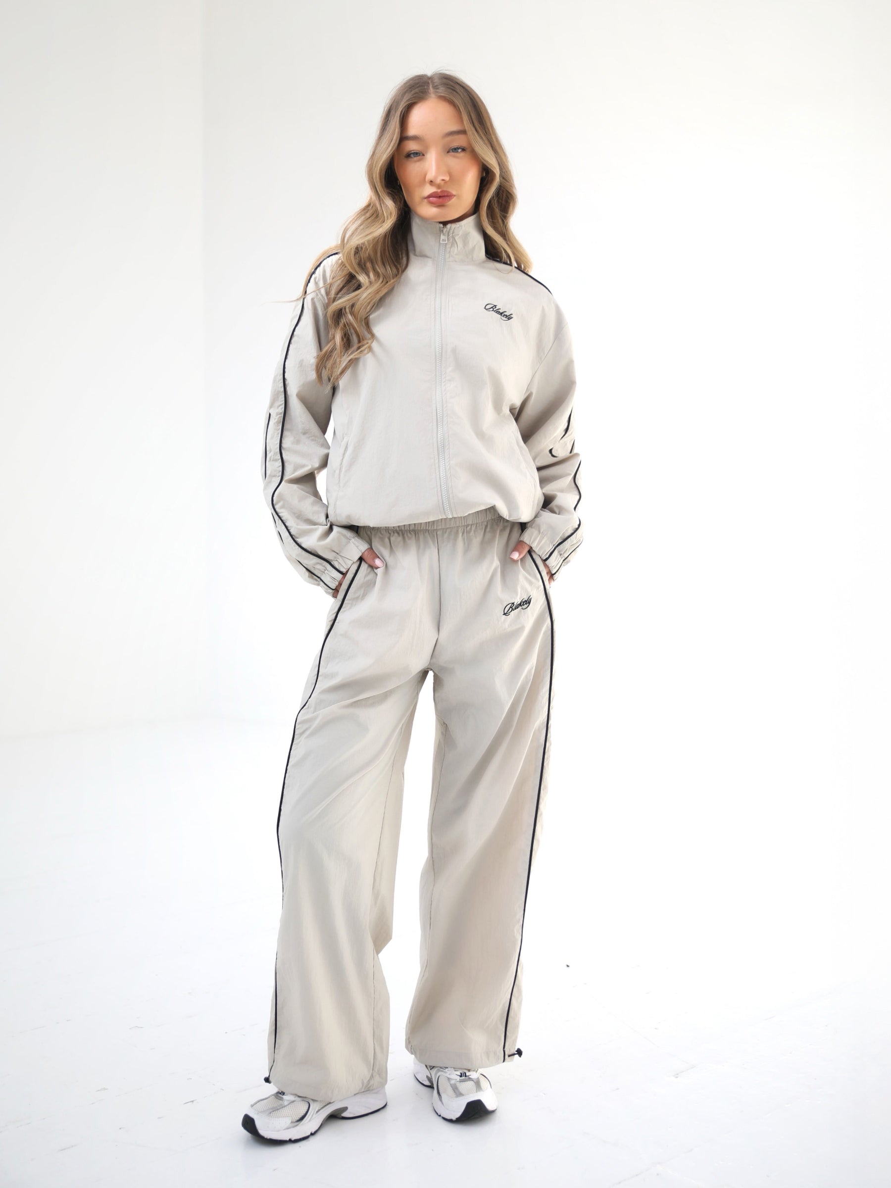 Off Duty Full Zip Jacket - Light Taupe