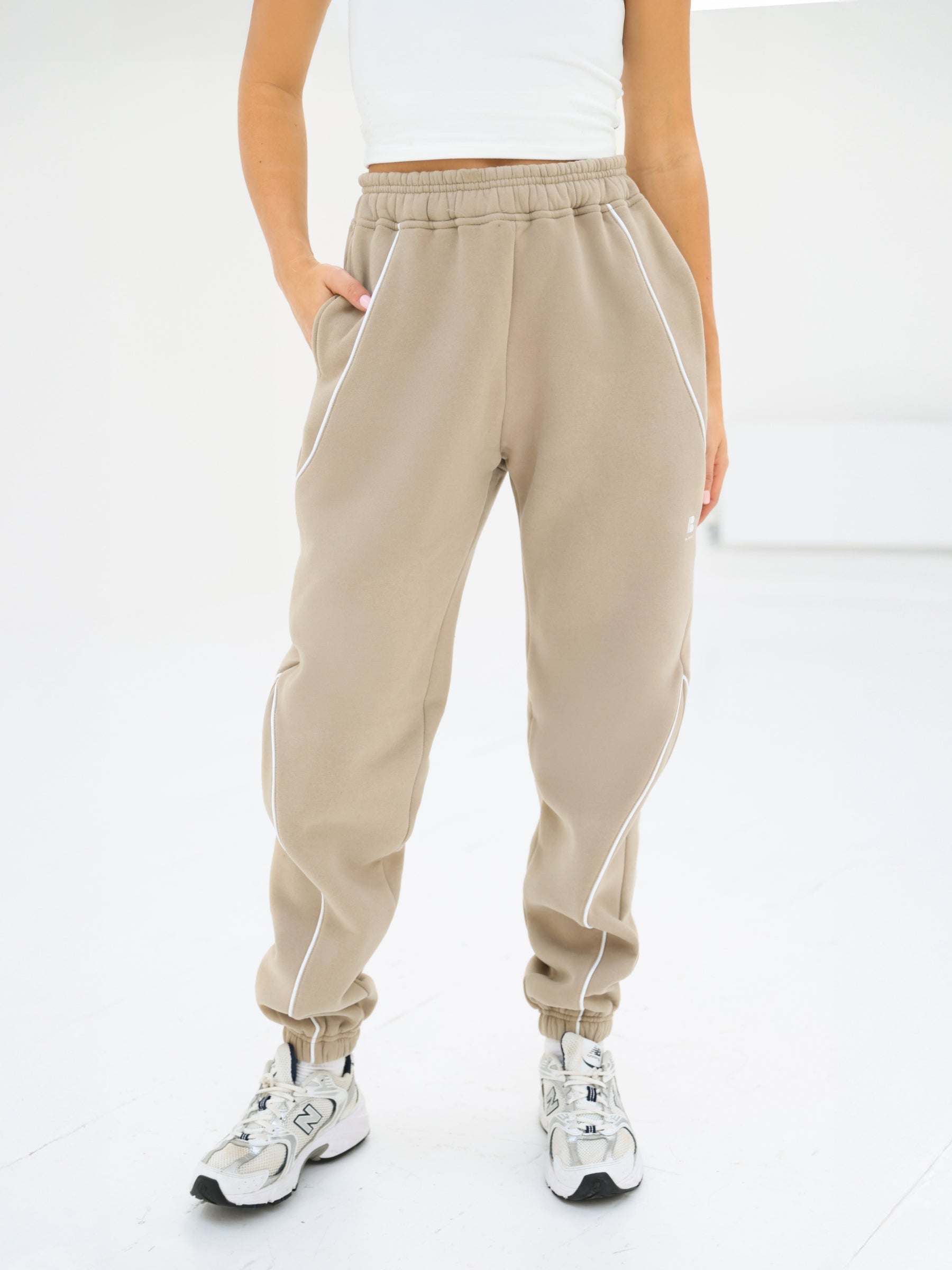 Seam Sweatpants - Washed Khaki