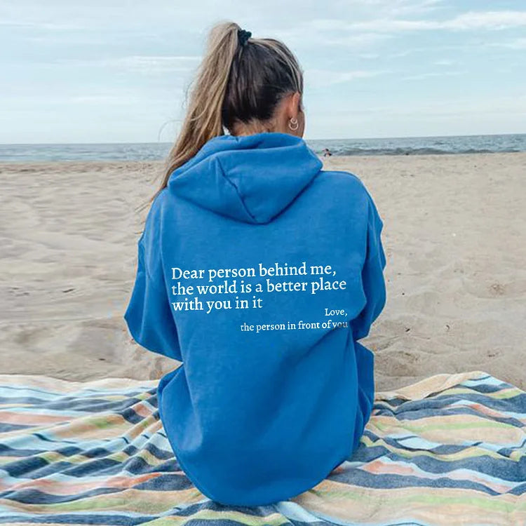 MODYZA | DEAR PERSON BEHIND ME SWEATSHIRT