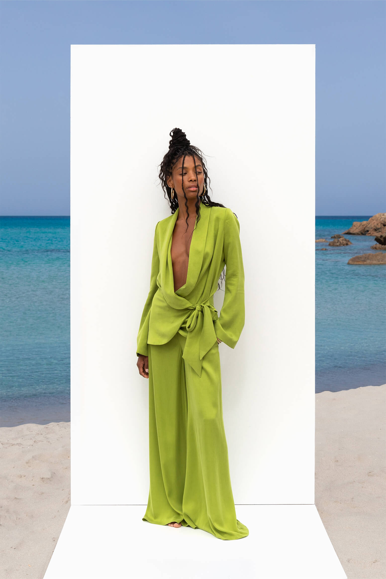 Modyza | MARLOWE TROUSER GREEN