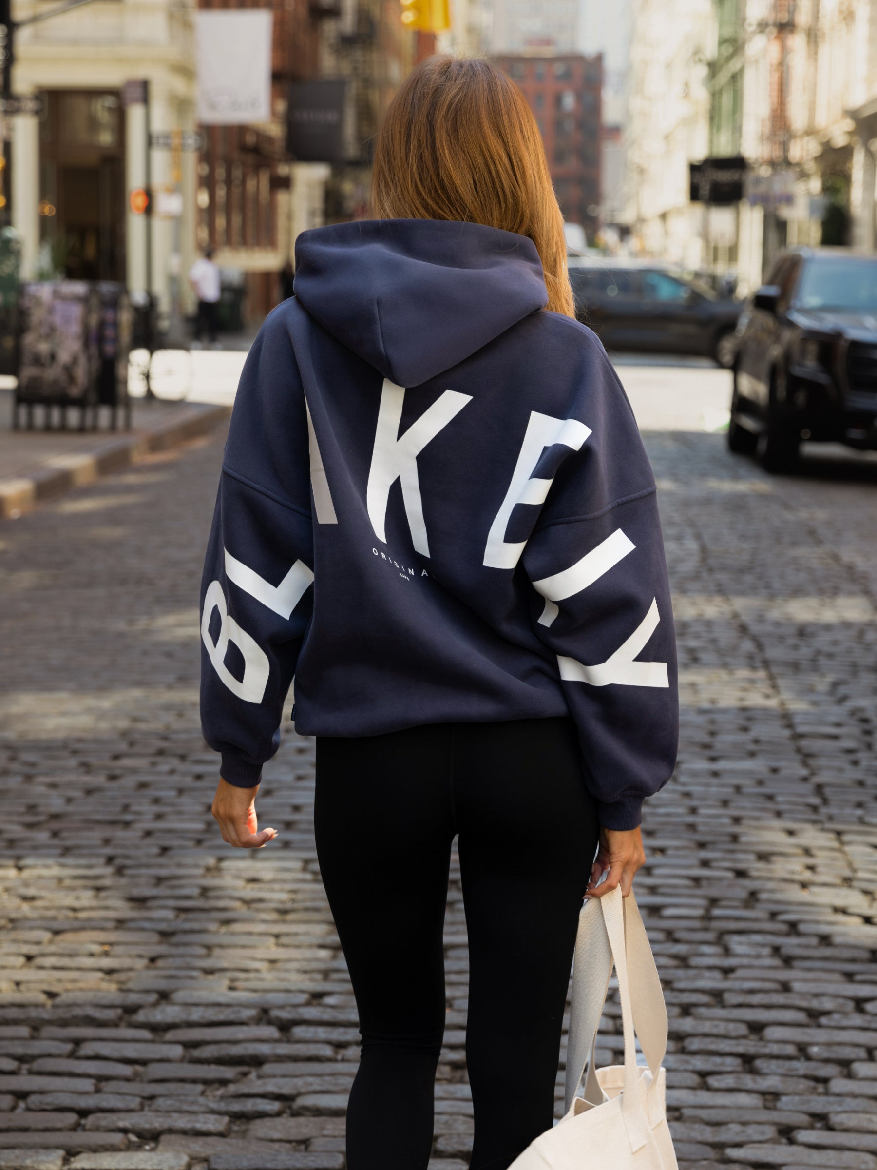 Isabel Oversized Hoodie - True Navy