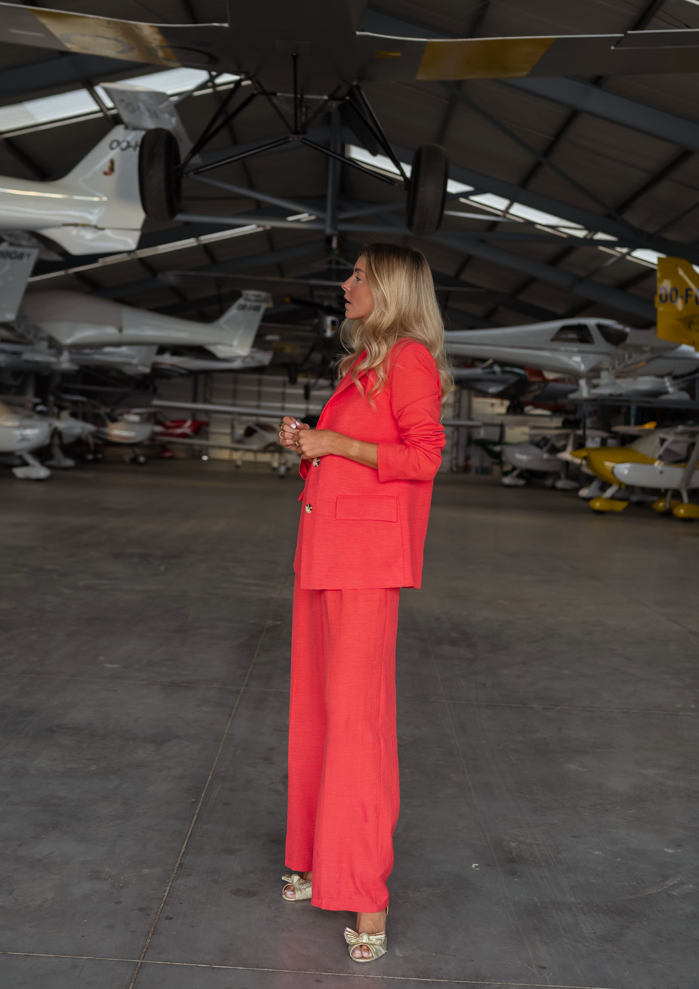 MODYZA | THALY PANTS - CORAL
