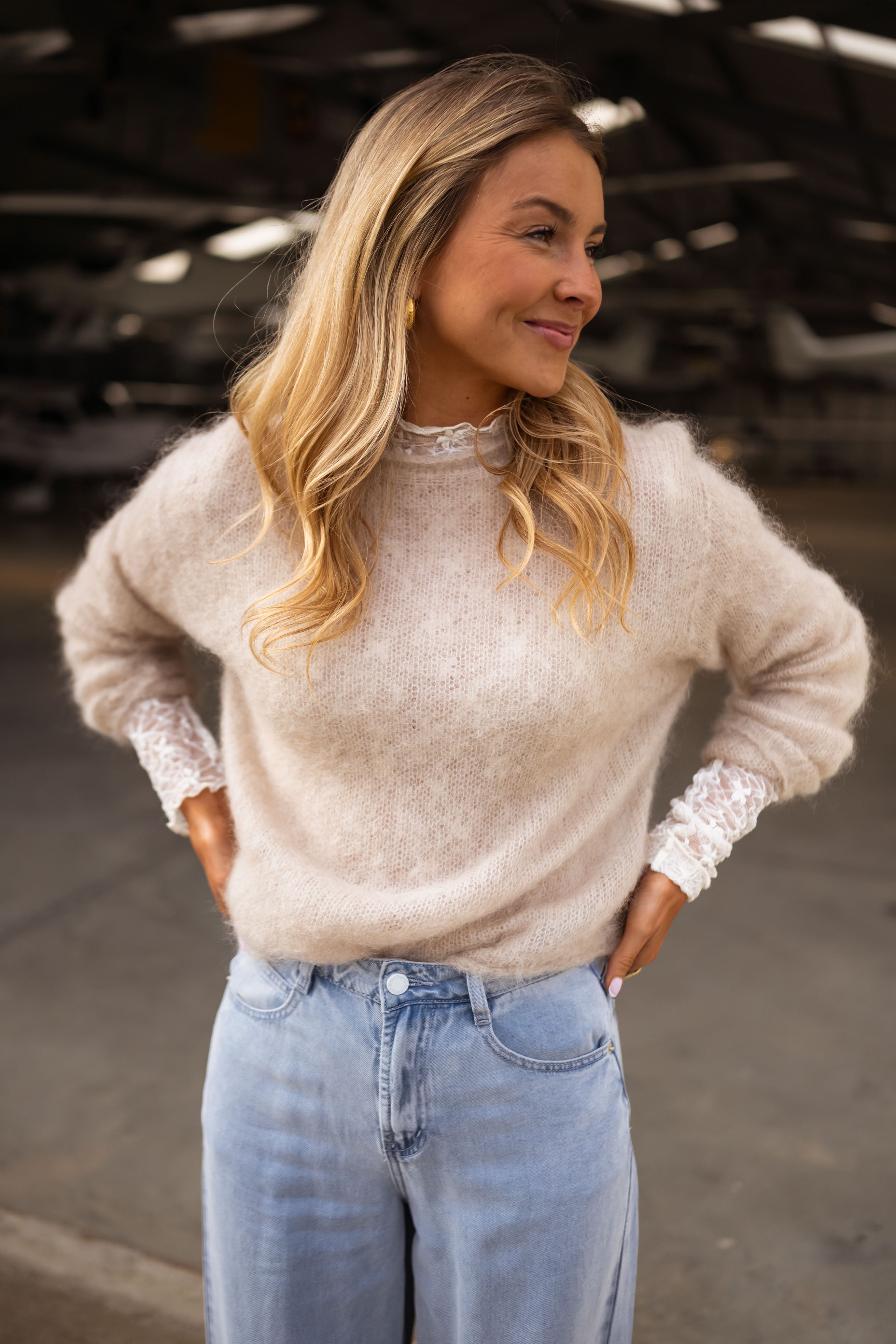 Valda sweater - beige