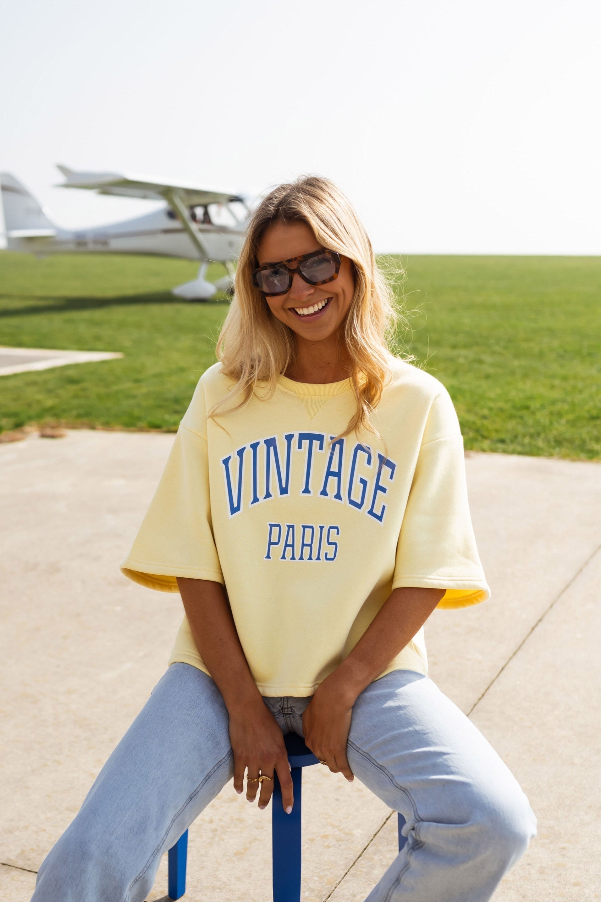 MODYZA | VINTAGE T-SHIRT YELLOW