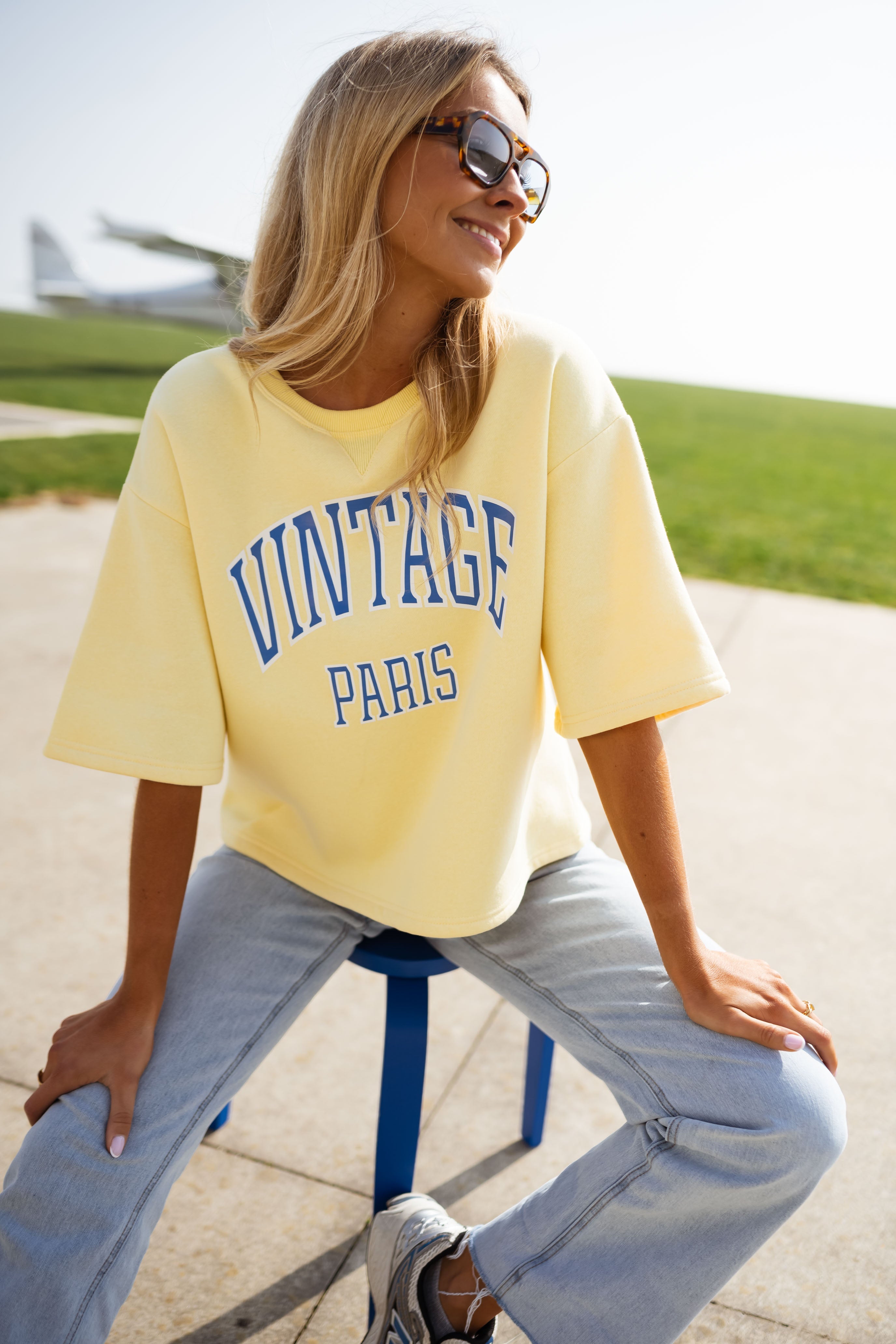 MODYZA | VINTAGE T-SHIRT YELLOW