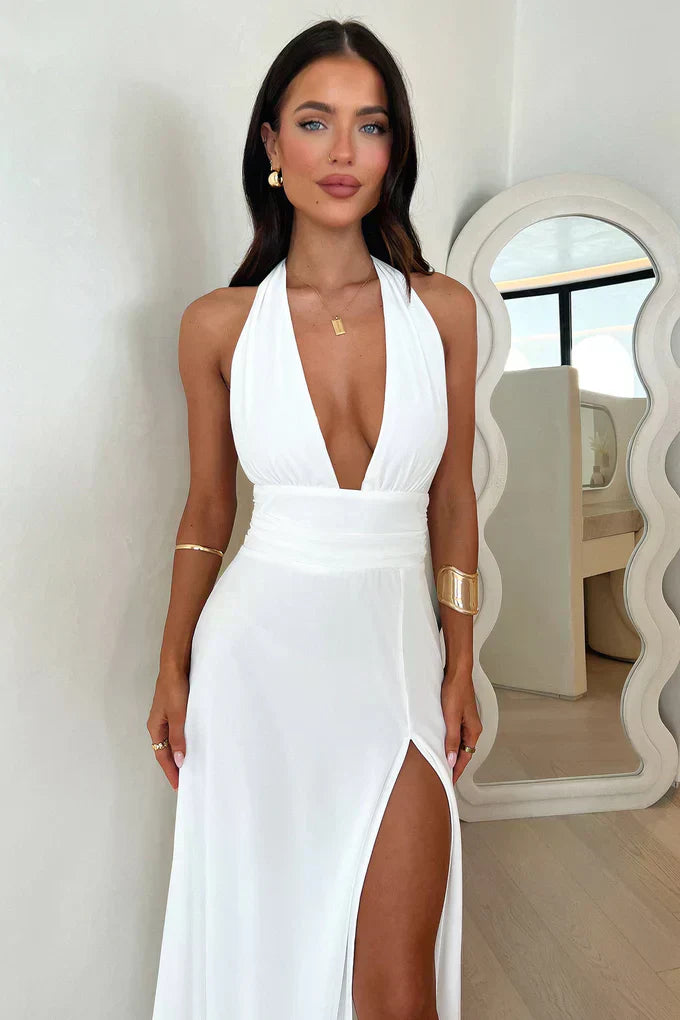 MODYZA | AURELA MAXI DRESS WITH ELEGANT SLIT