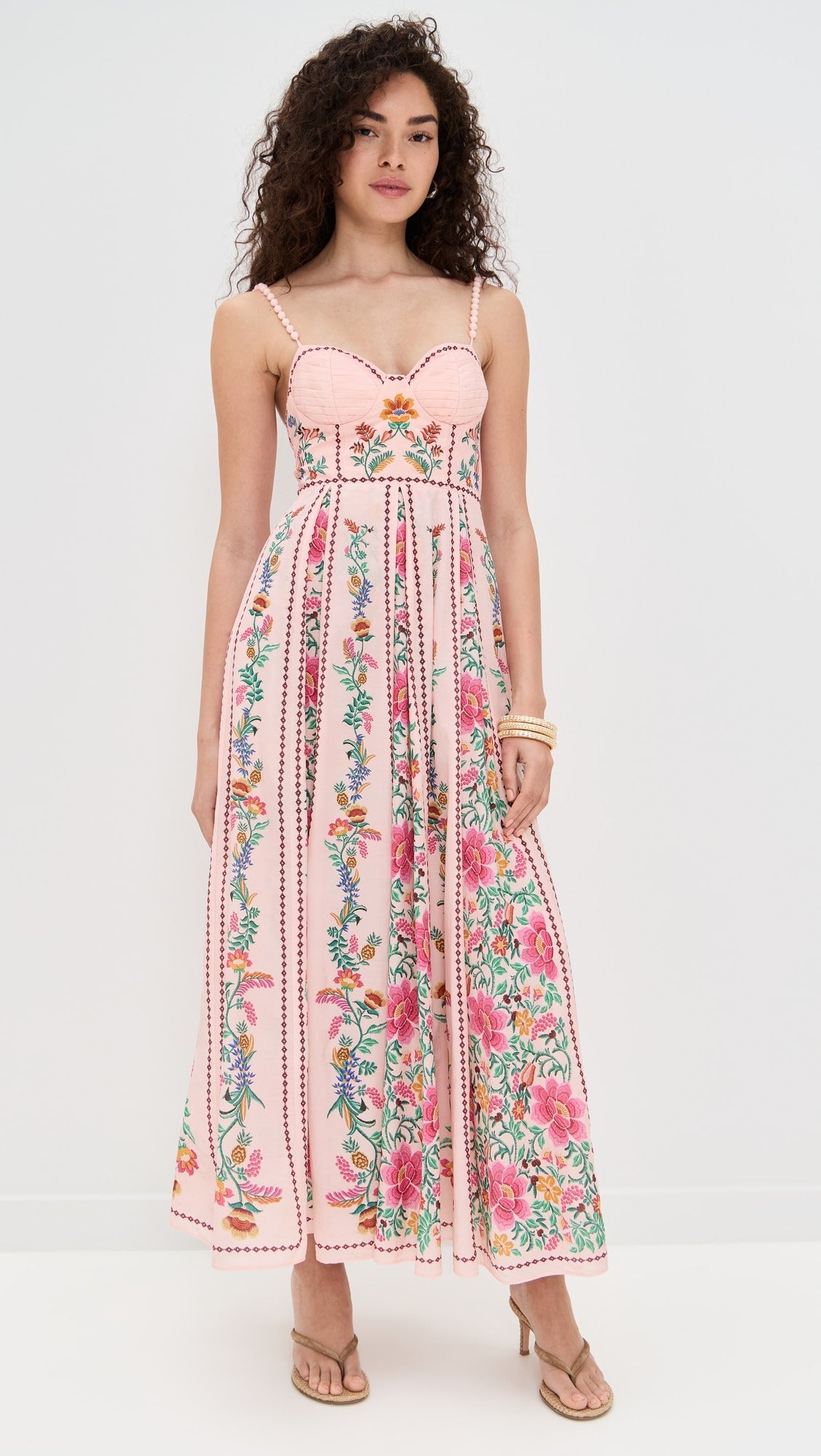 Modyza | Romantic Floral Maxi Dress