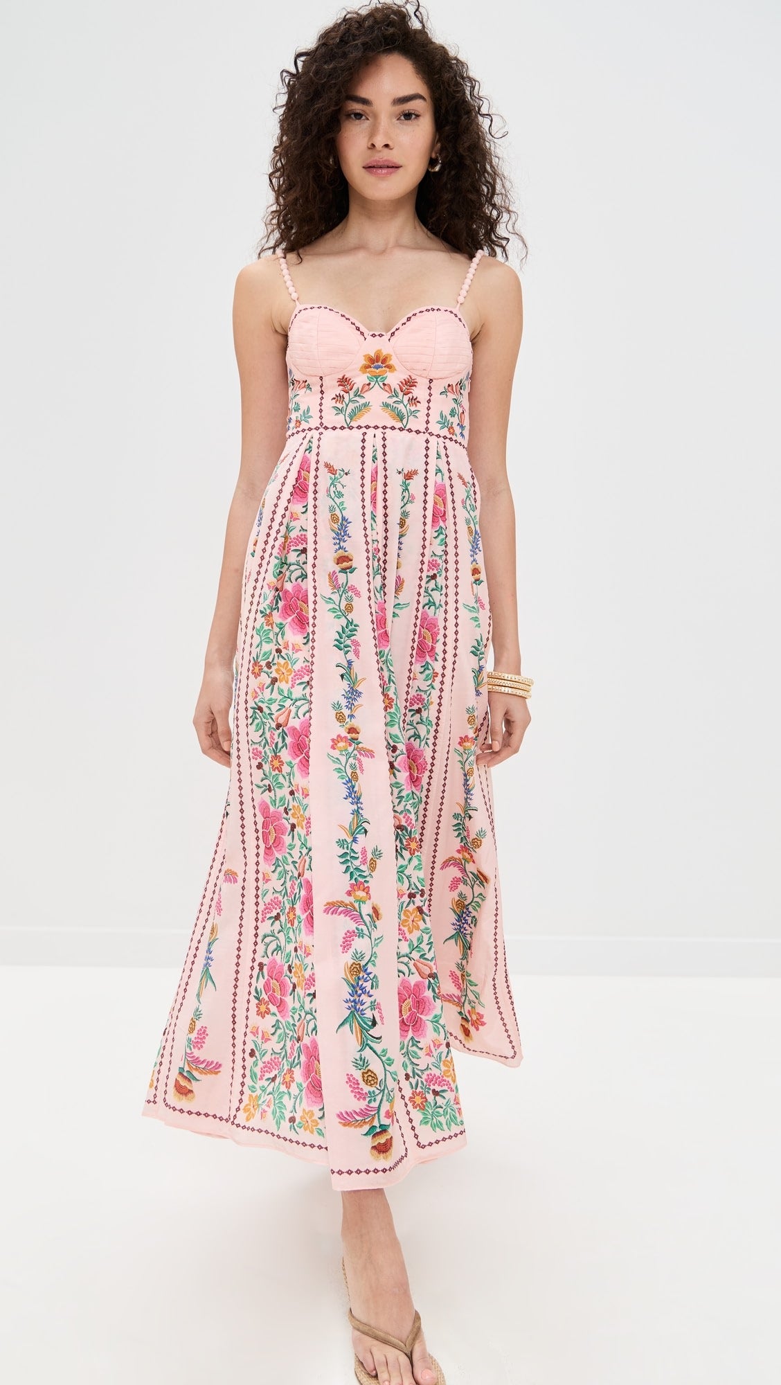 Modyza | Romantic Floral Maxi Dress