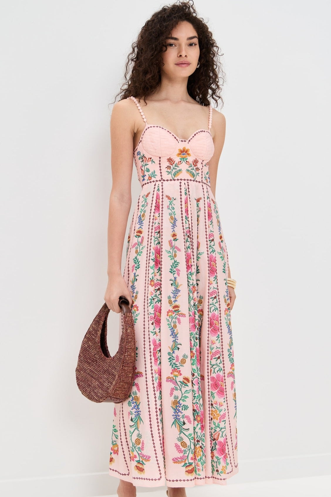 Modyza | Romantic Floral Maxi Dress
